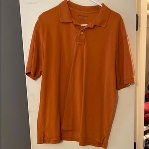 Men's Orange Polo Shirt